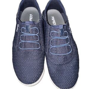 Olukai Alapa Li Shoes Youth Kids Boys 6 Blue White Slip On Sneakers Mule Beach